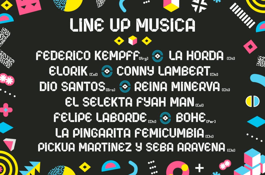 Line up de músicos de #contuanissinopaké